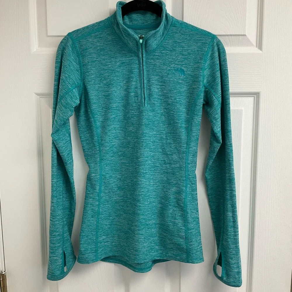 North Face 3/4 Zip Base Layer Shirt - Picture 1 of 7